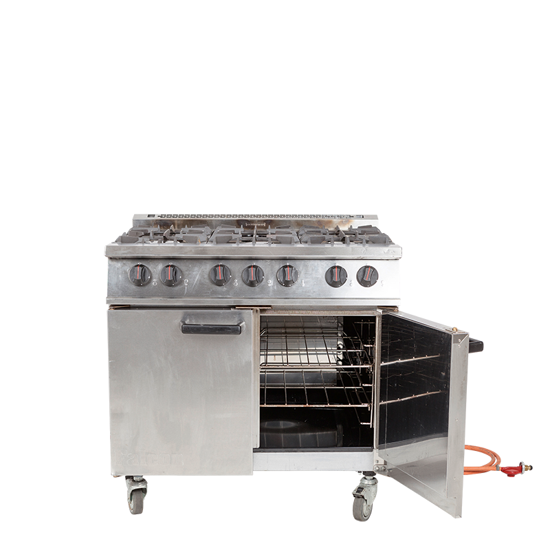 6 Ring Burner and Oven