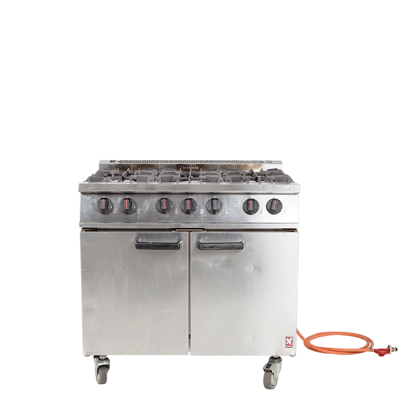 6 Ring Burner and Oven