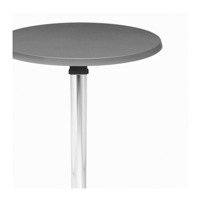 Round Poseur Table (Steel) H 111 cm Ø 60 cm