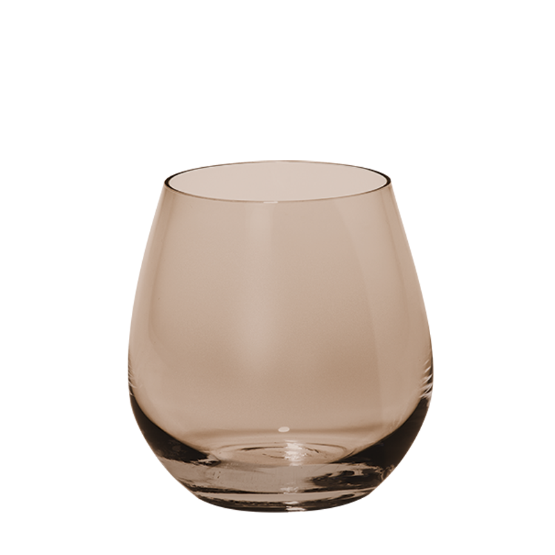Moon Tumbler Smoked Ø 6,5 cm H 9 cm 32 cl