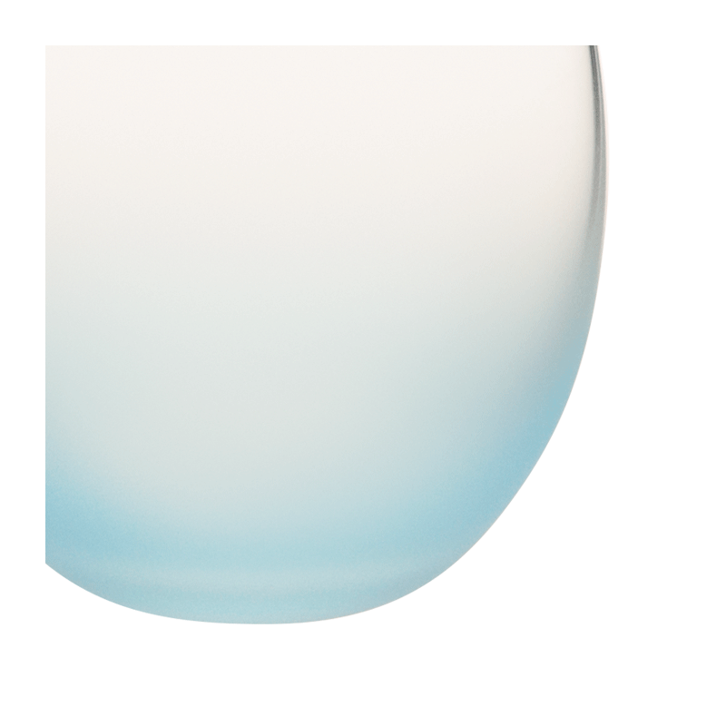 Bubble Frosted Blue Ø 6.5 cm H 6.5 cm 15 cl
