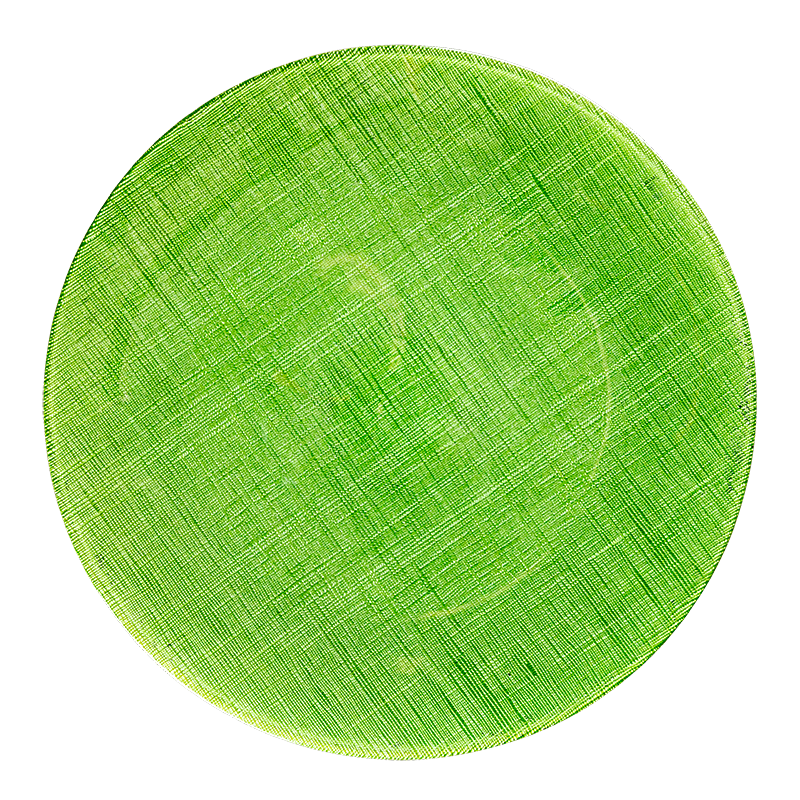 Presentation Plate Green Ø 32 cm