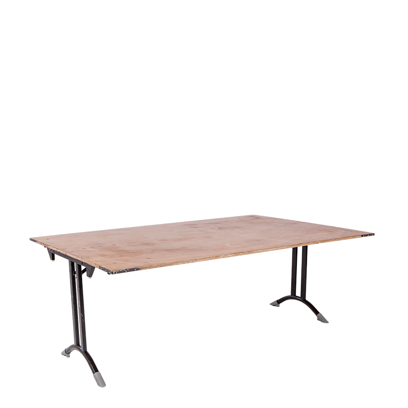 Trestle table 200cm x 130cm (L 78.74