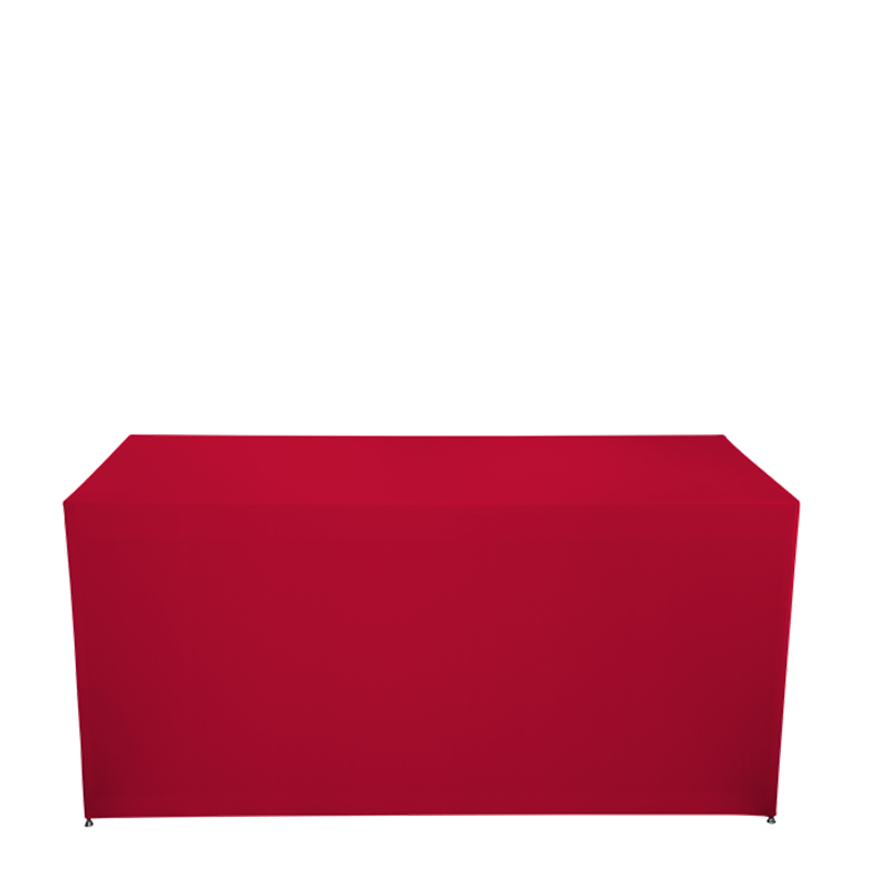 Folding Food Station Red Cover 3 Sides  L200 X W100 cm