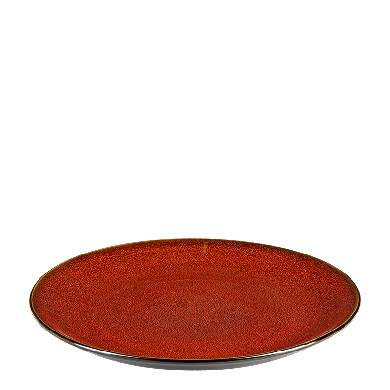 Corfu Plate Red Ø 26 cm