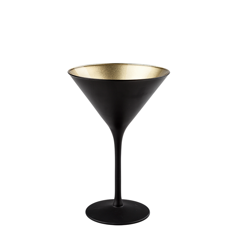 Gold Martini Glass 24 cl Hire Options Greathire London