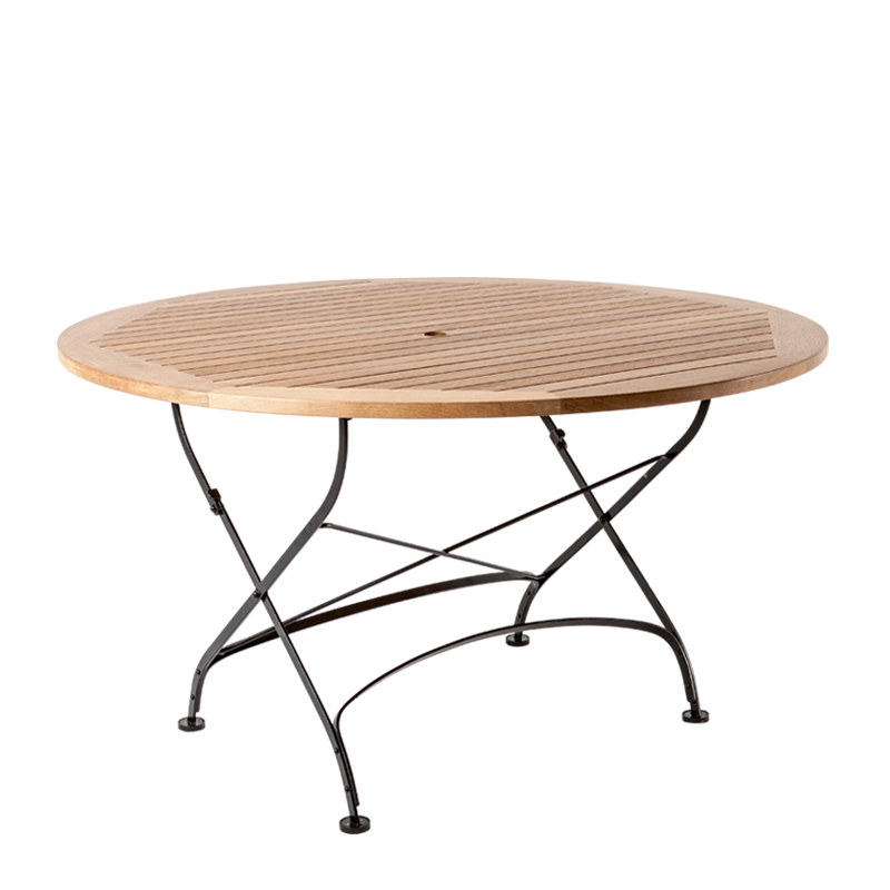 Wood Round Table Ø 135 cm H 75,5 cm