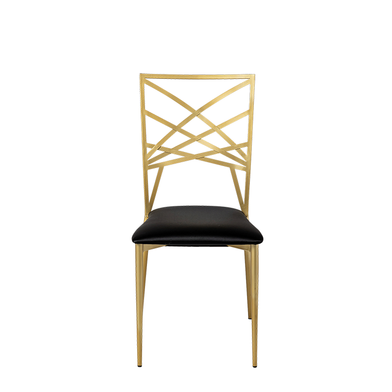 Beverly chair with black seat pad