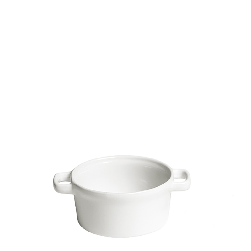 Individual Cooking Pot White Ø 10 cm 25 cl