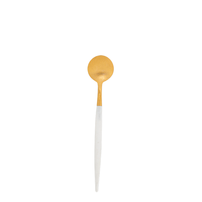 Cutipol white and gold Teaspoon