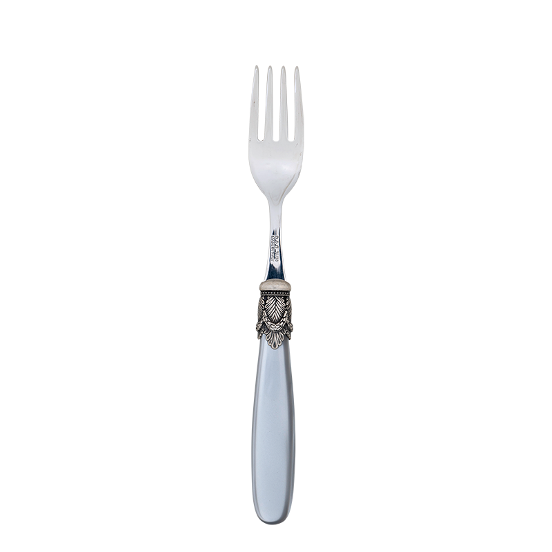 Grey and Silver Mother of Pearl Table Fork
