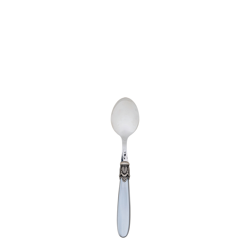 Grey and Silver Mother of Pearl Teaspoon