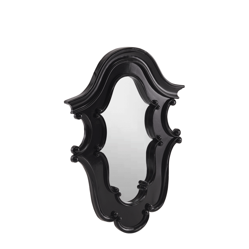 Baroque Mirror in Black