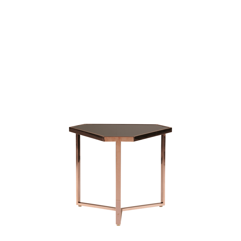 Cognac Occasional Triangle Table