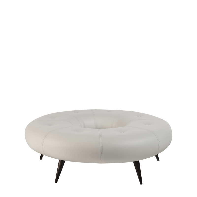 Polo Ottoman in White