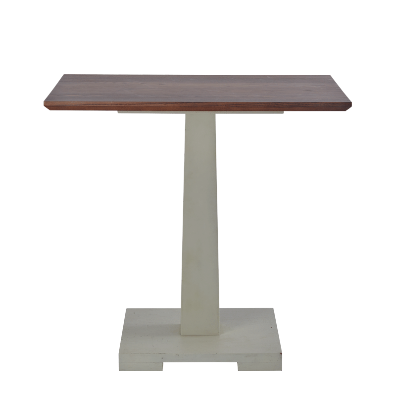 Square Bistro Café Table in Grey