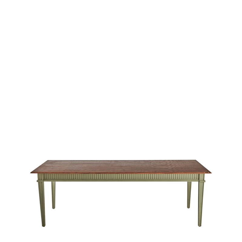 Sandstone Willow Dining Table in Sage