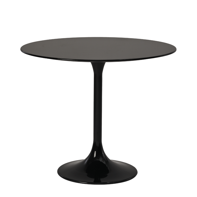 Tulip Café Table in Black