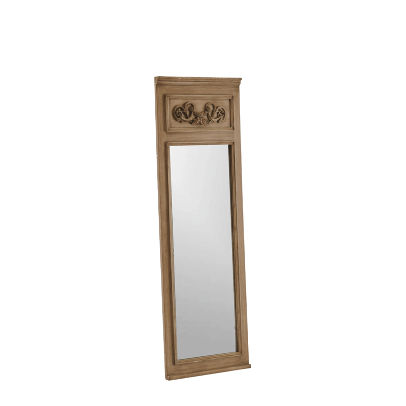 Belgravia Mirror Small in Taupe