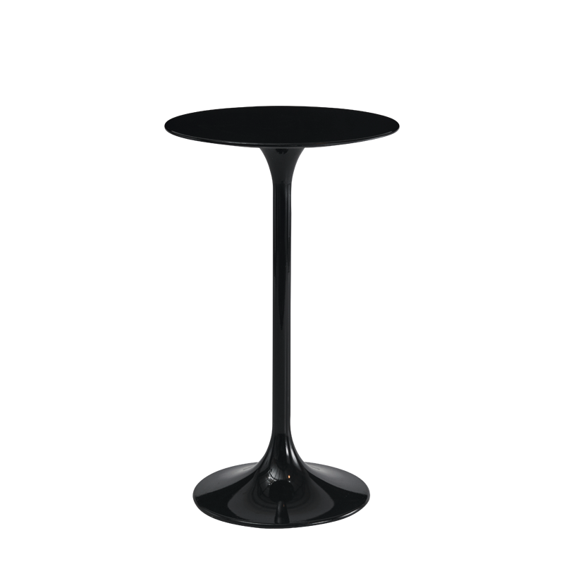 Tulip Jayne Poseur Table in Black