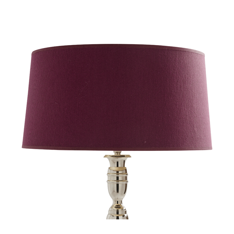 Rotanda Lamp Shade in Burgundy