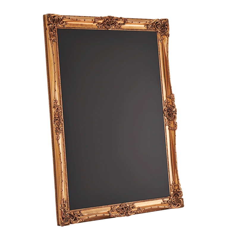 Versailles Gold Chalkboard