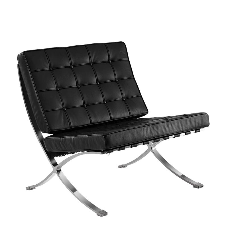 Barcelona Chair in Black