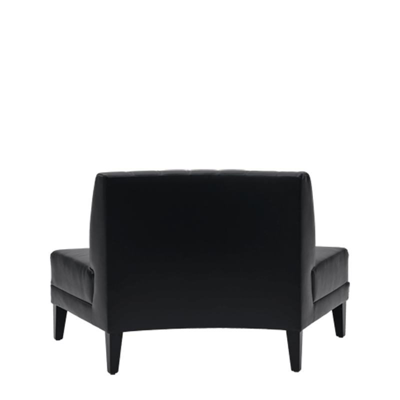 Infinito G Inverted Sofa in Black