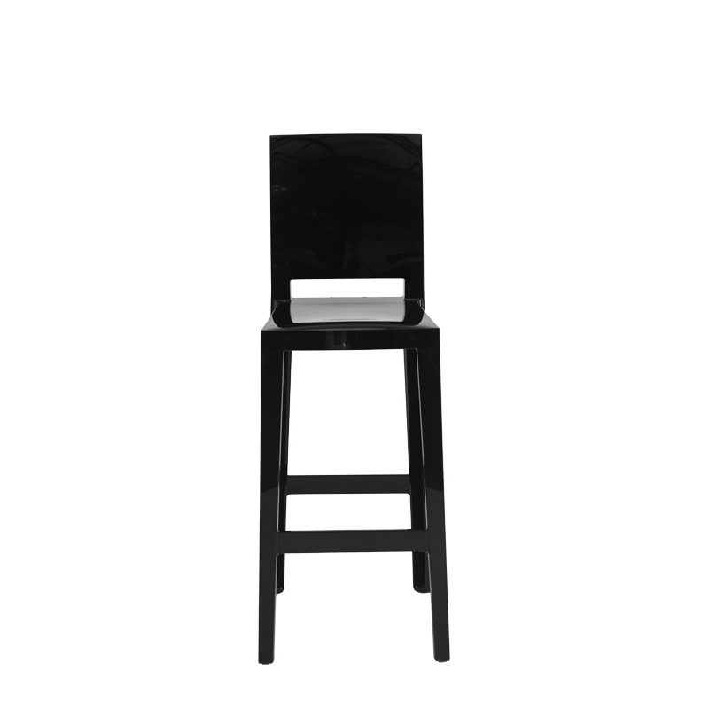 One More Please Bar Stool in Black