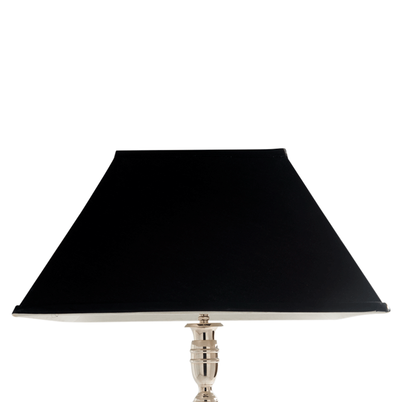 Classic Lamp Shade in Black 18"