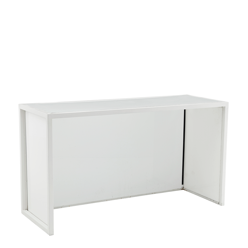 Unico Rectangular Bar with White Frame and Coloured Panels