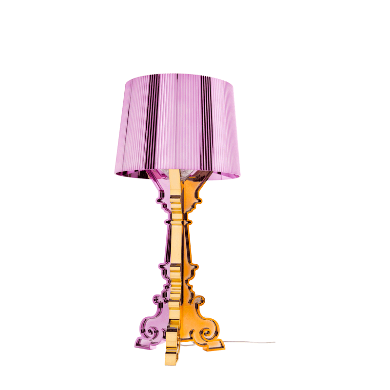 Metallic Pink Bourgie Lamp