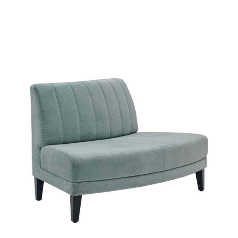 Infinito G Inverted Sofa in Seafoam Green