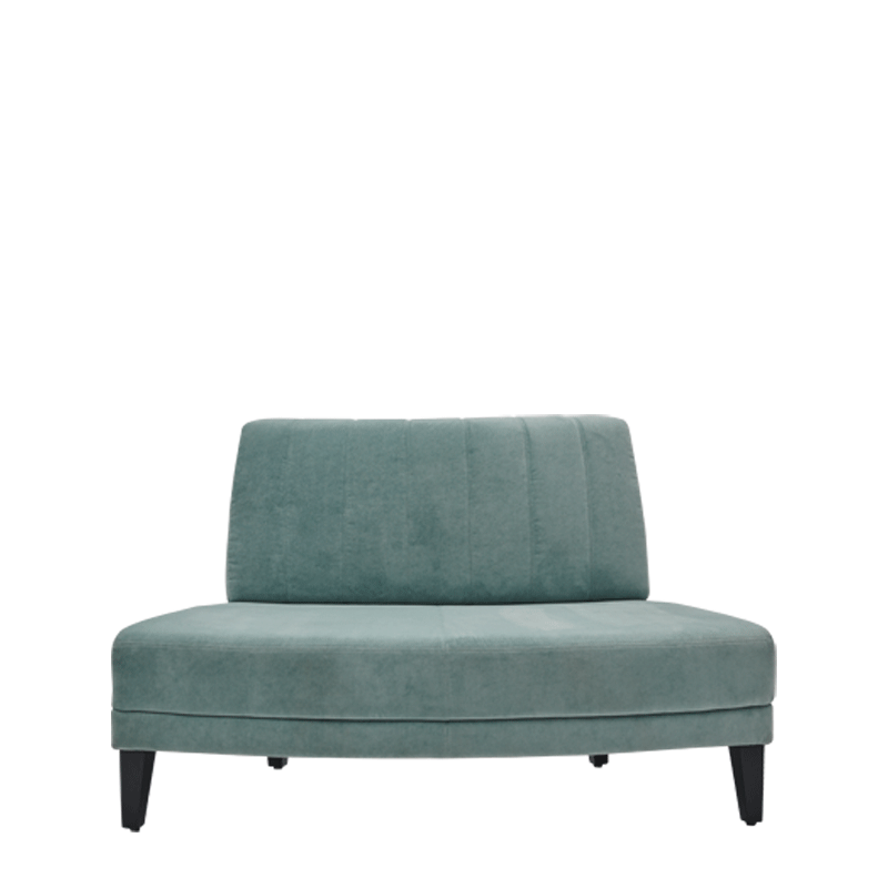 Infinito G Inverted Sofa in Seafoam Green