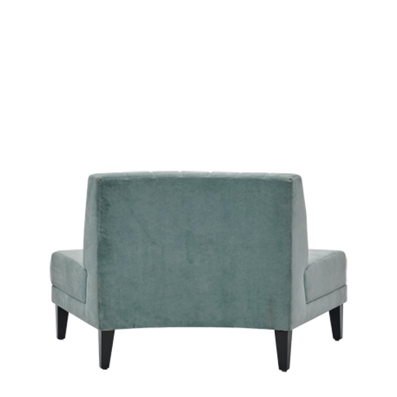 Infinito G Inverted Sofa in Seafoam Green