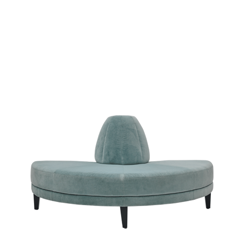 Infinito H Bullnose Sofa in Seafoam Green