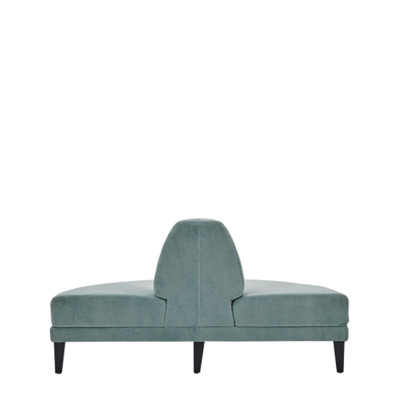 Infinito H Bullnose Sofa in Seafoam Green