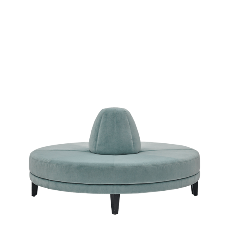 Infinito H Bullnose Sofa in Seafoam Green