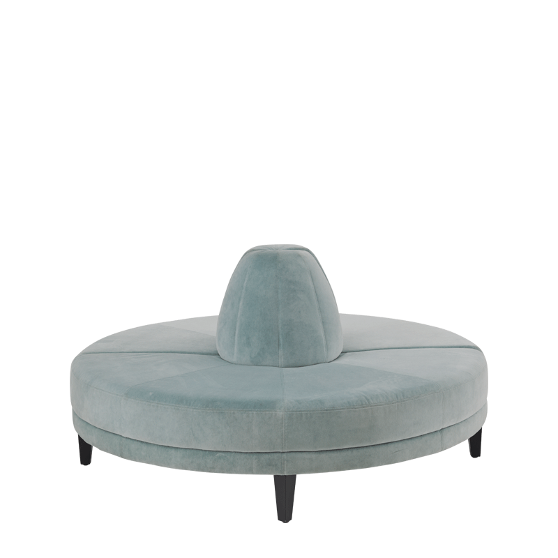 Infinito H Bullnose Sofa in Seafoam Green