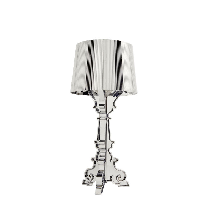 Bourgie Lamp in Silver