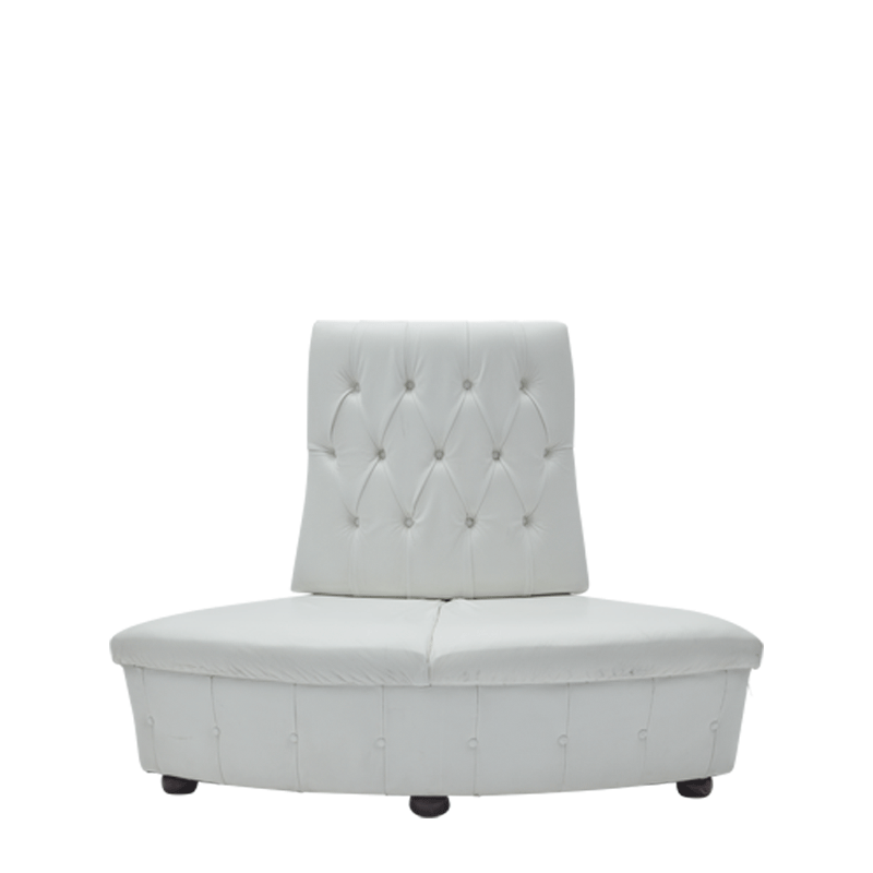 Fulcro Bourne Sofa in White