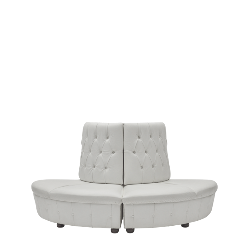 Fulcro Bourne Sofa in White