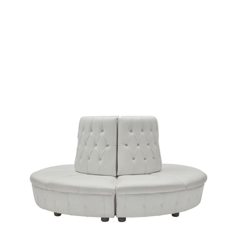 Fulcro Bourne Sofa in White