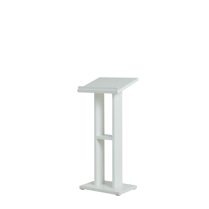 Seattle Lectern in White