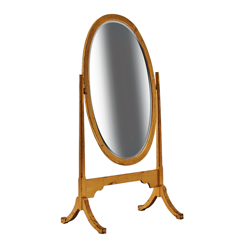 Casanova Swivel Mirror Antique Gold