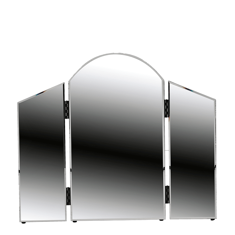 Curved Triple Fold Mirror