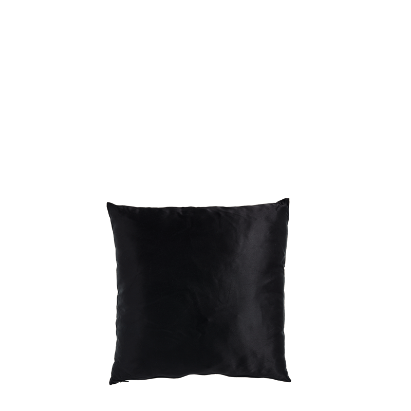 Black Satin Cushion