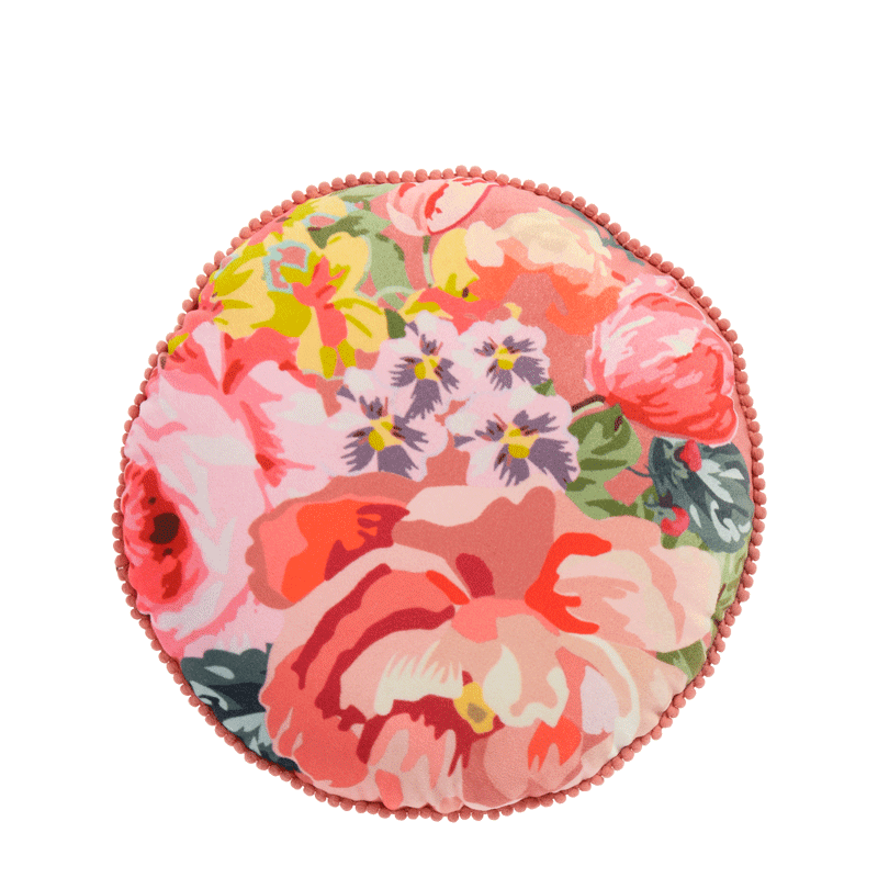 Cushion with Floral Print