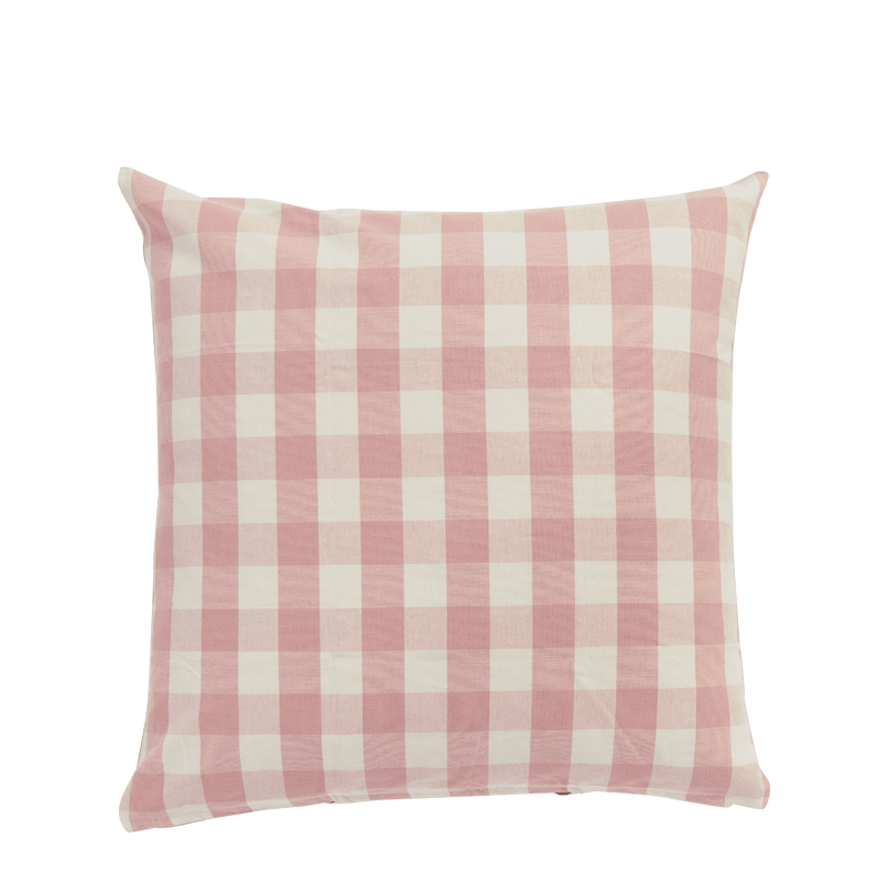 Pink Vichy Cushion