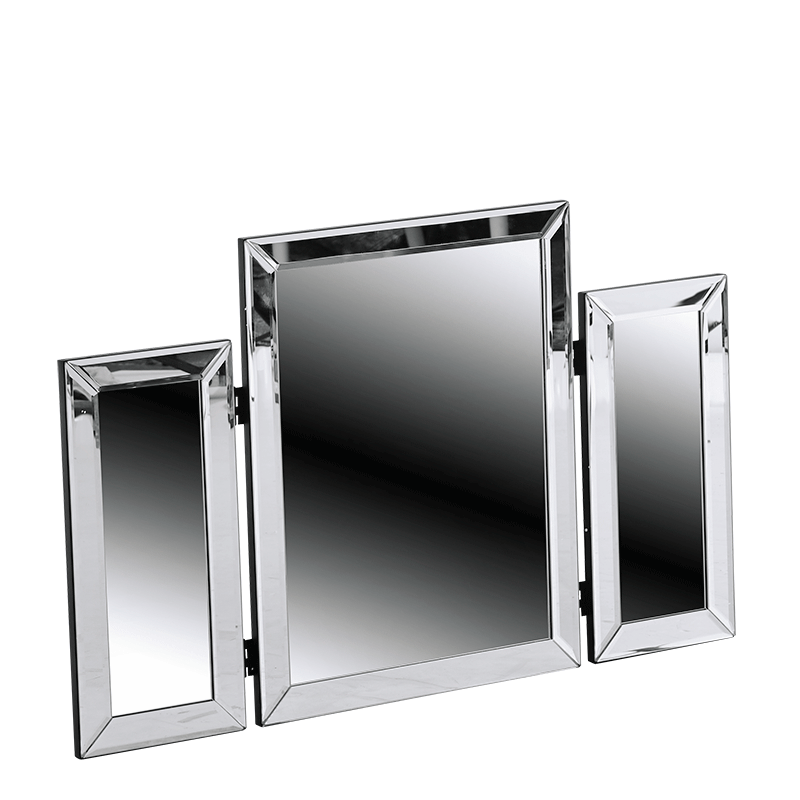 Rectangular Triple Fold Mirror